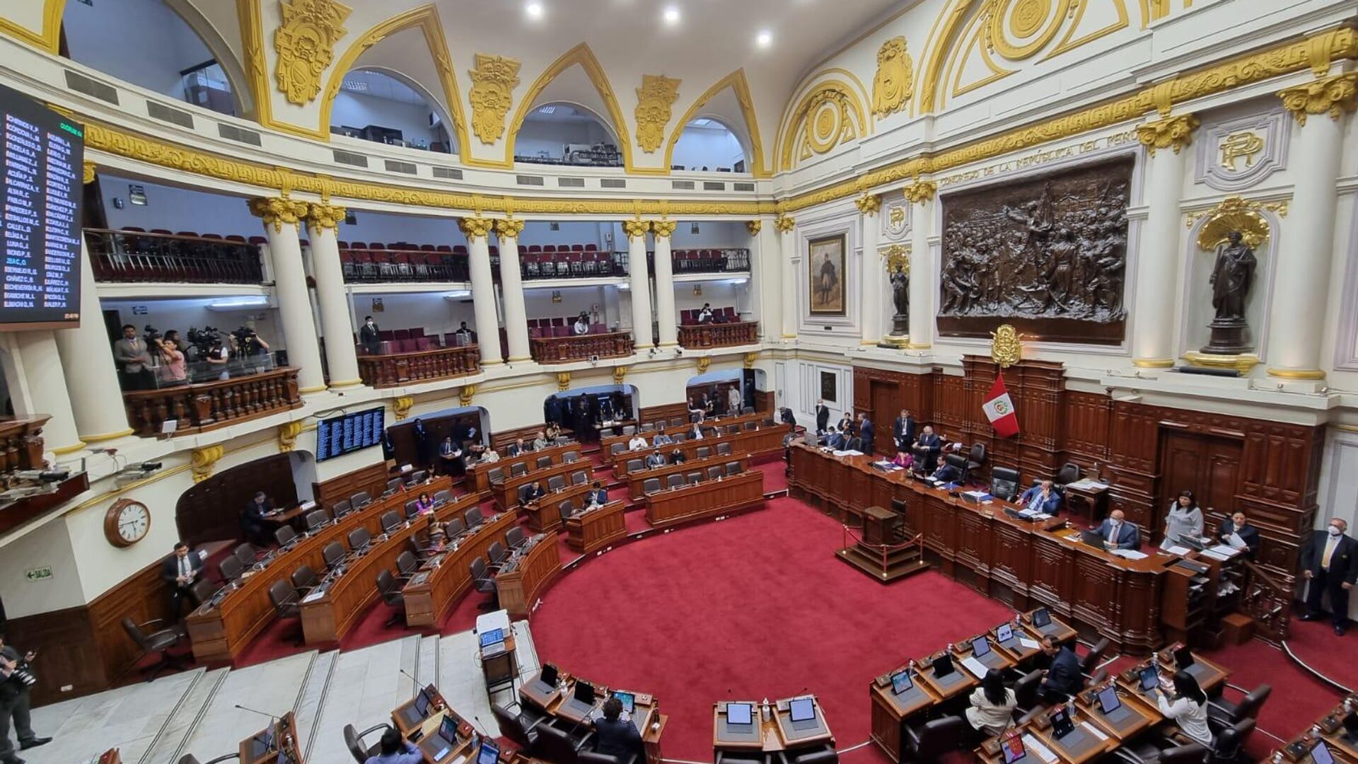 Congreso de Perú rechaza adelantar elecciones para el 2023 CRC 891