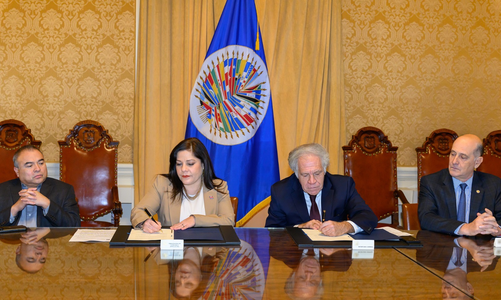 Costa Rica Y Oea Firman Acuerdo Para Garantizar Labor De Misi N De