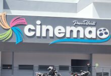 Fachada del Cinema Paseo del Viento, Tilarán, Guanacaste. Foto cortesía de Noticiero Tilarán Guanacaste.