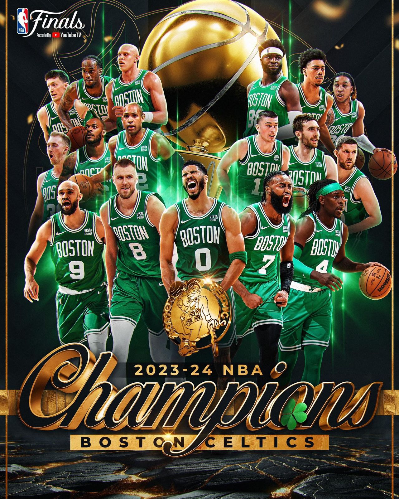 Boston Celtics se corona campeón de la temporada 2023 - 2024 de la NBA ...