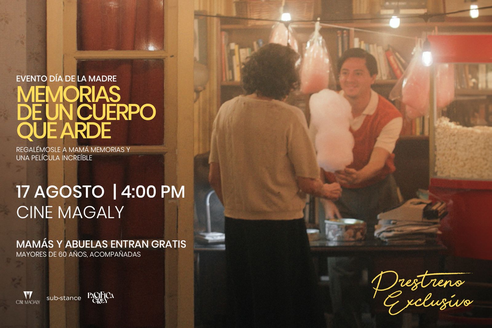 “Memorias de un cuerpo que arde“, película nacional lleva a