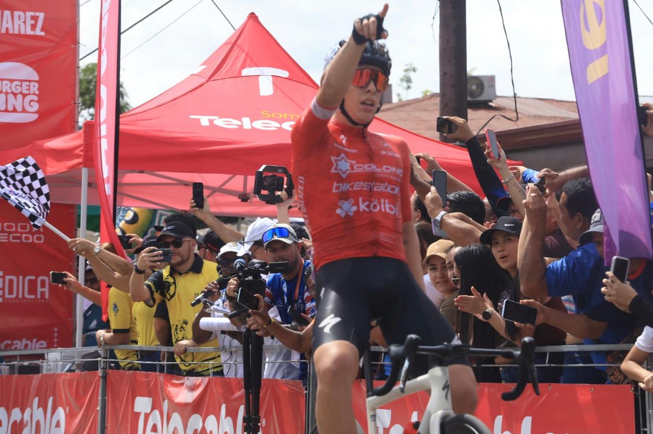 Donovan Ramírez ganó la sétima etapa de la Vuelta a Costa Rica