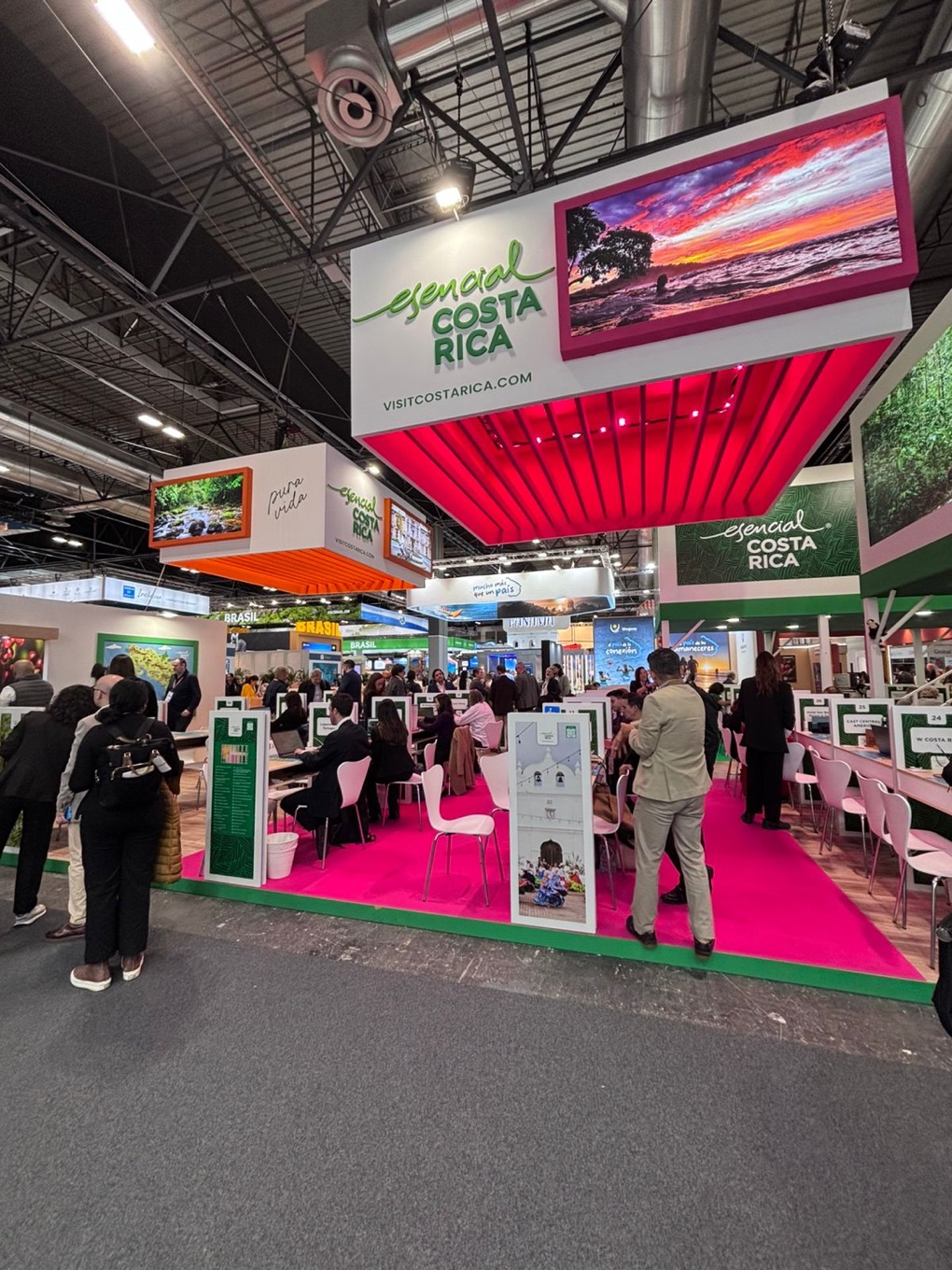 Más de 40 empresas costarricenses participan de la Feria Internacional ...