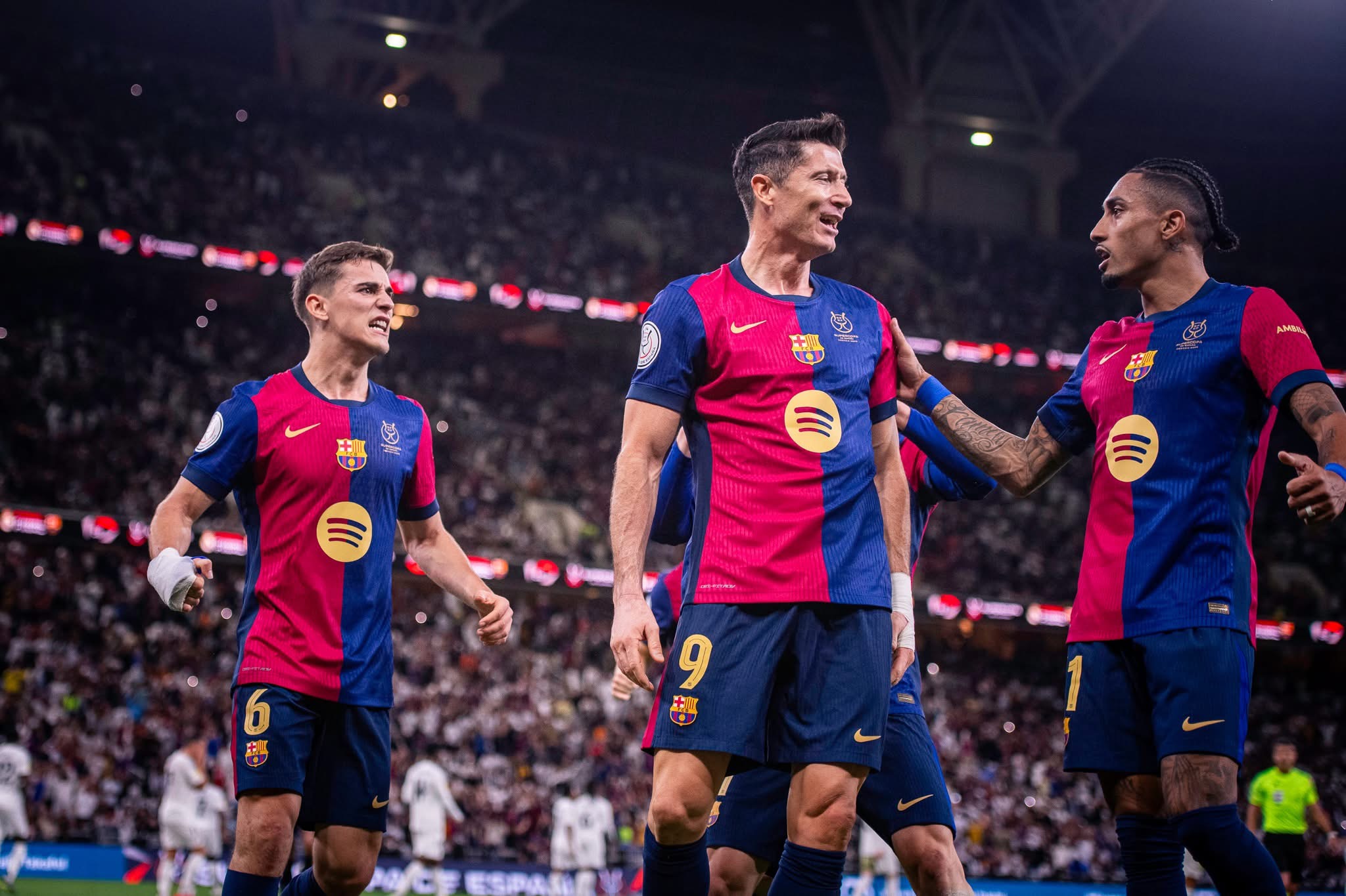 Barcelona golea al Real Madrid y se corona campeón de la Supercopa de ...